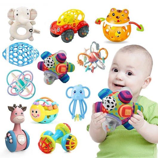 Baby Rattle Teether Toy
