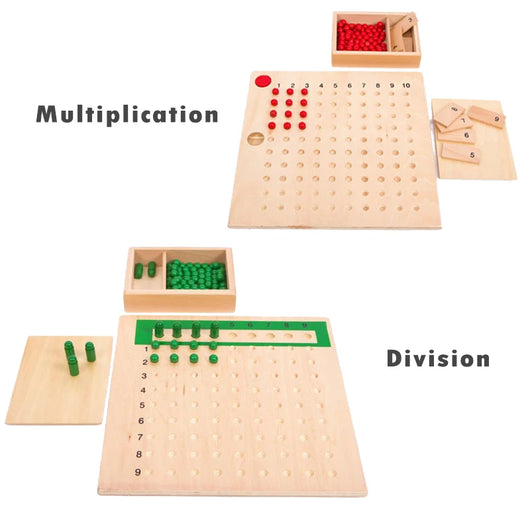 Montessori Wooden Math Learning Set