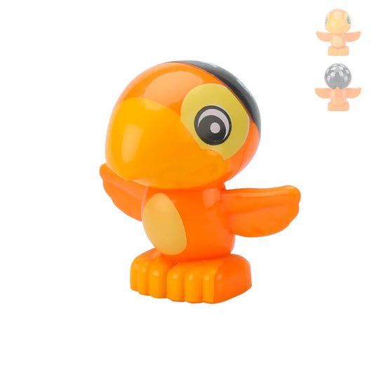 Montessori Zoo Animal Building Blocks Orange Parrot