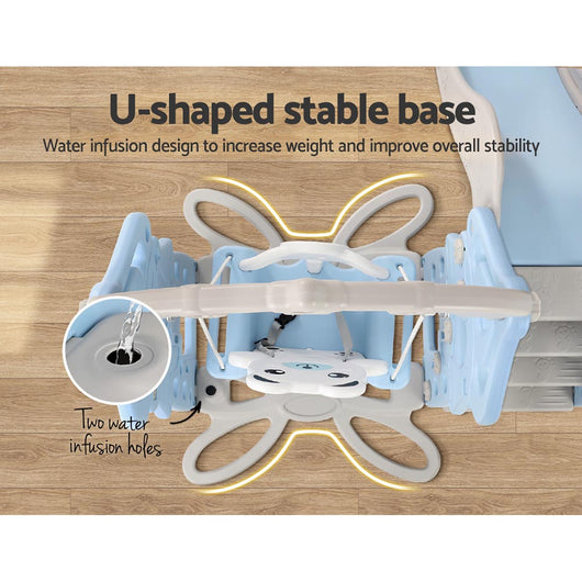 Kids 5 in 1 Slide Swing