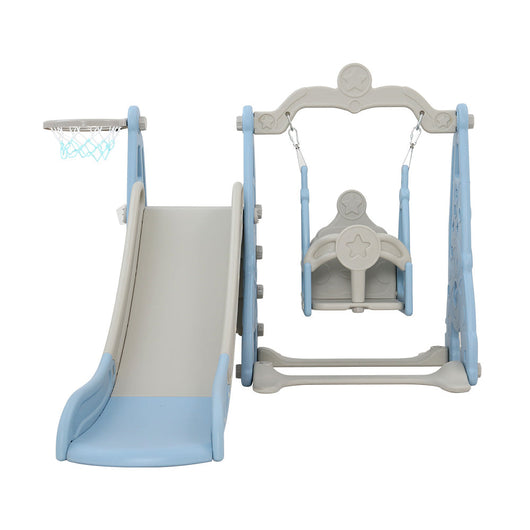 Kids 3 in 1 Slide Swing Set