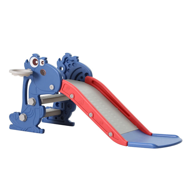 Kids Keezi Slide with Basketball Hoop