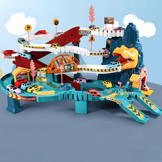 Kids Mountain Rail Car Dinosaur