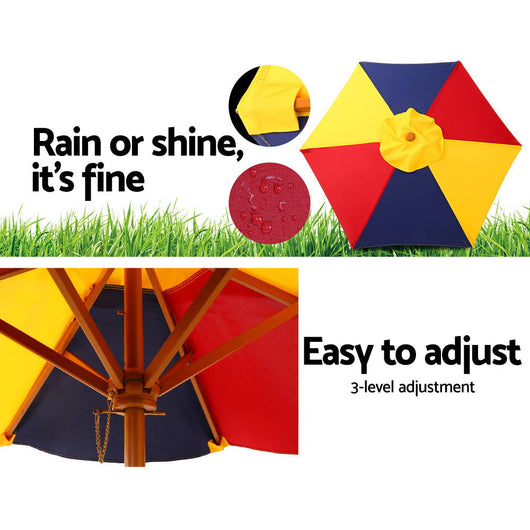 Rainbow Keezi Picnic Table