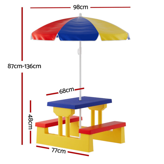 Outdoor Keezi Table Set