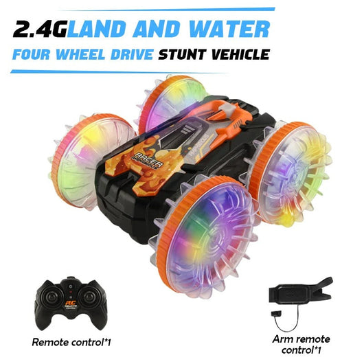 Kids Water Land RC Stunt Car