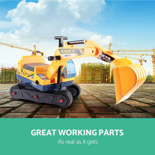 Kids Ride On Sandpit Excavator