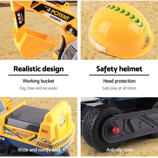 Kids Ride On Sandpit Excavator