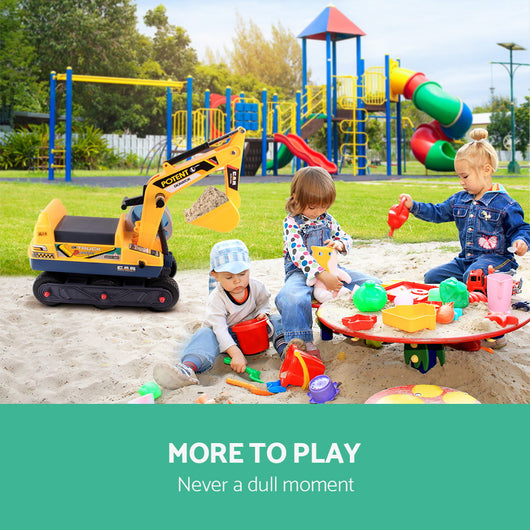 Kids Ride On Sandpit Excavator