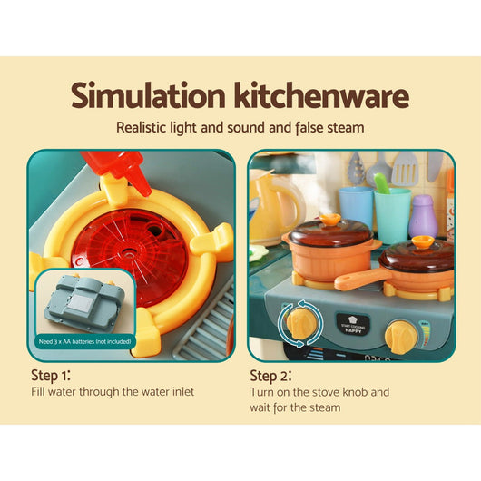 Kids Kitchen Pretend Play Set