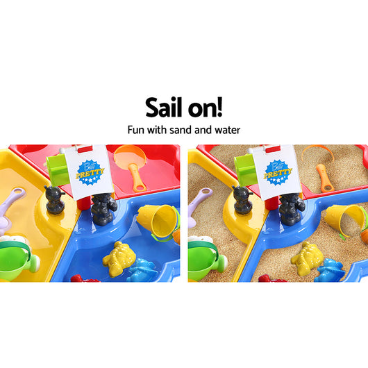 Kids Sandpit Play Table