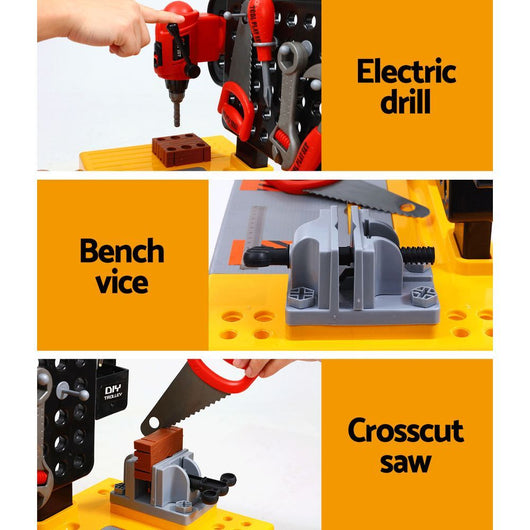 Kids Pretend Workbench