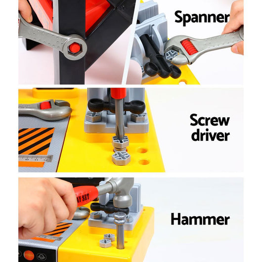 Kids Pretend Workbench