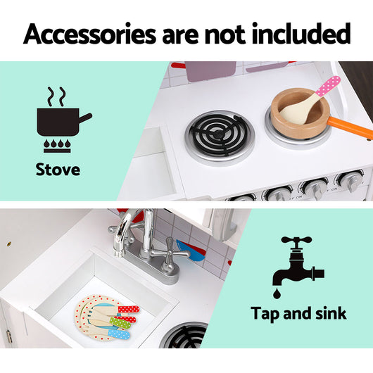 Classic Wooden Kitchen Playset