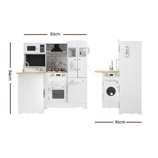 Modern Wooden Kitchen Playset