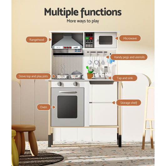 Wooden Cookware Sink Playset