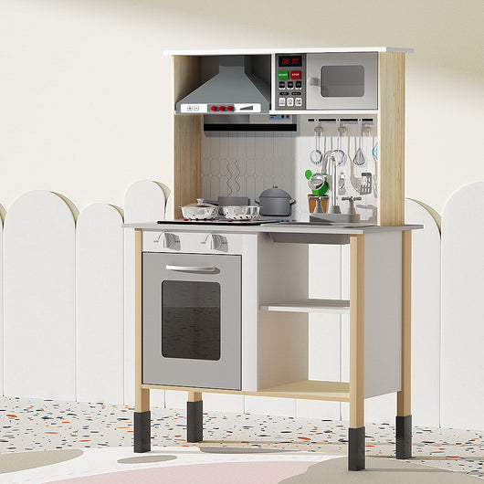 Wooden Cookware Sink Playset