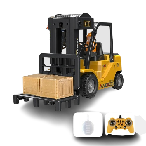 Kids RC Engineering Machinery Fork Lift Truck Base with Tail Spray (Water injector included)