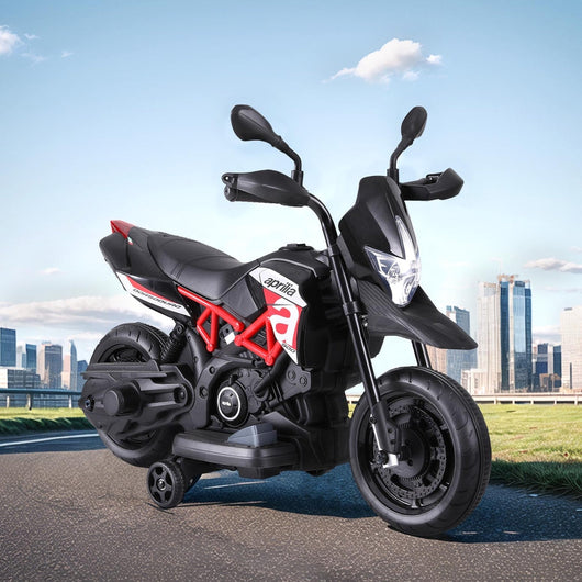 Kids Aprilia Dorsoduro Ride On Motorbike