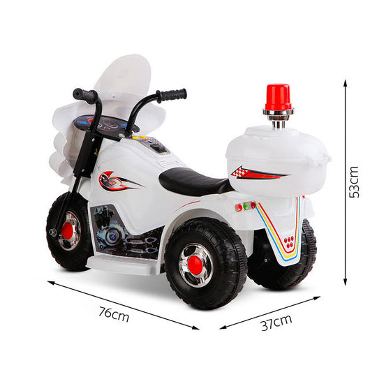 Kids Ride On Police Motorcycle with Siren