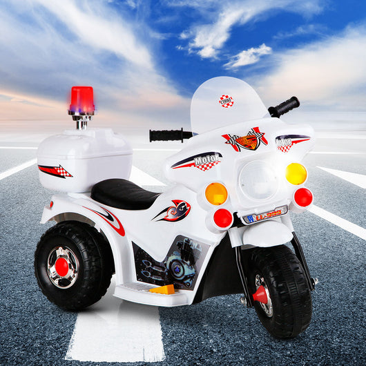 Kids Ride On Police Motorcycle with Siren