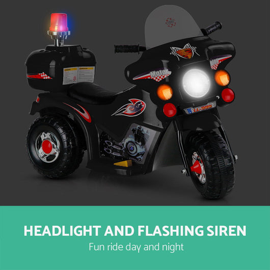 Kids Ride On Police Motorcycle