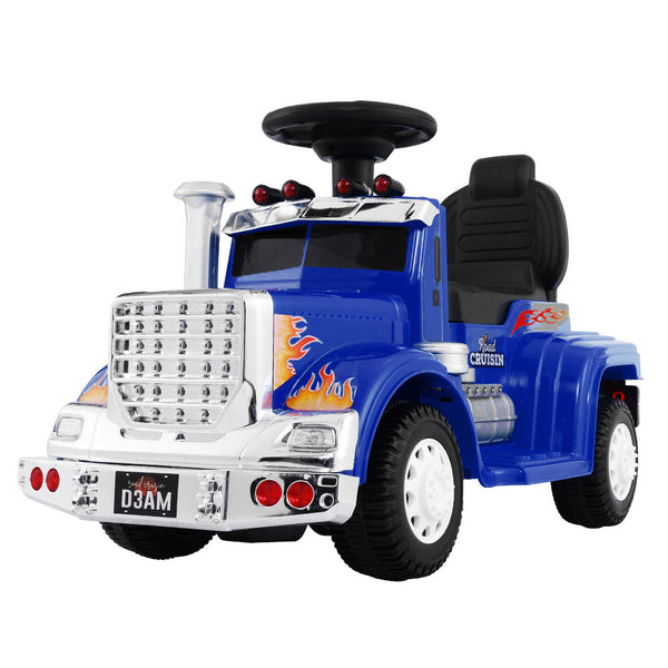 Kids Electric Ride On Truck Blue