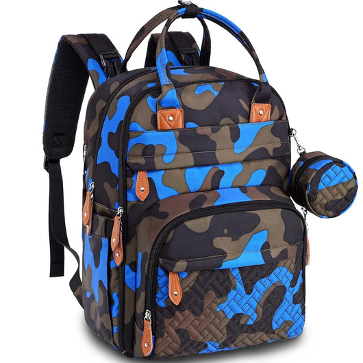 Multipurpose Diaper Backpack Camouflage