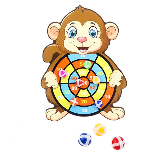 Animal Montessori Dart Board Monkey