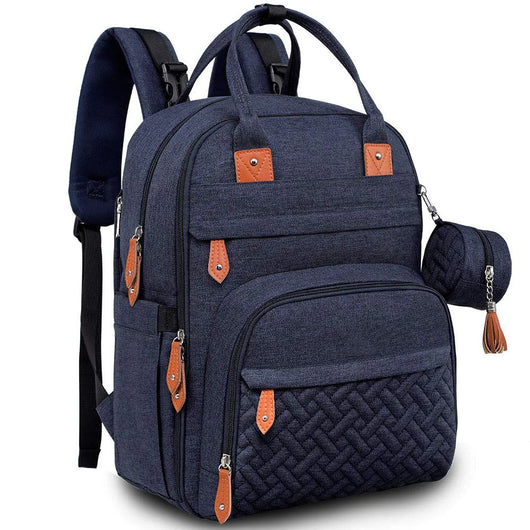 Multipurpose Diaper Backpack Deep blue