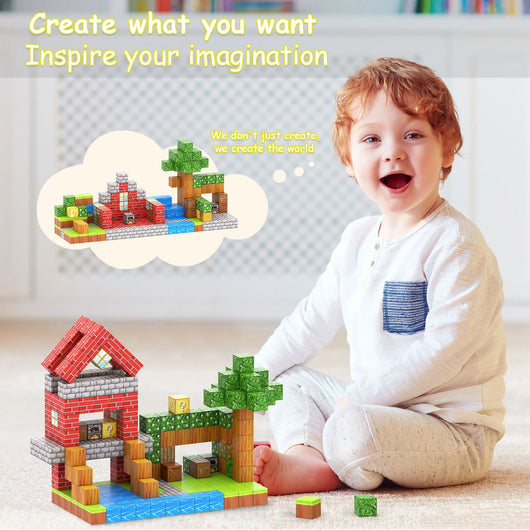 48pc Magnetic Blocks Set