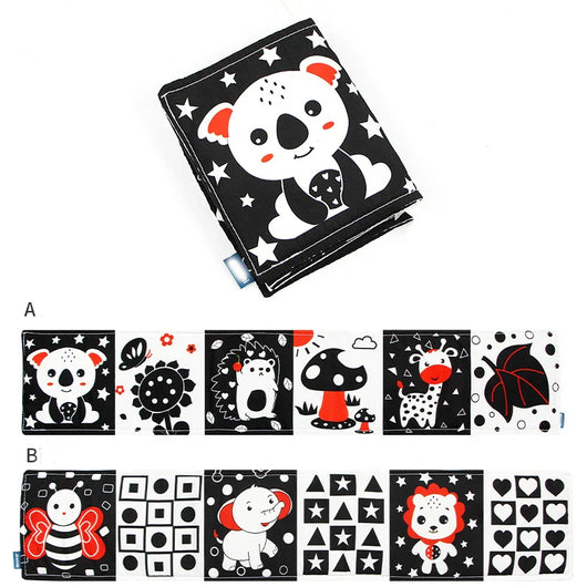 Montessori-Inspired Baby Bed Mobile – High Contrast Visual Soother Koala
