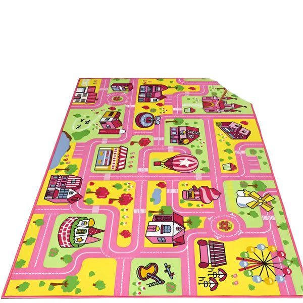 Traffic Road Car Play Rug