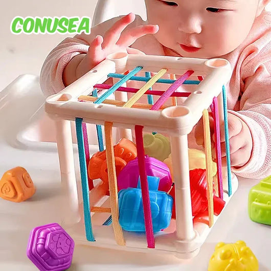 Baby Montessori Stacking Blocks