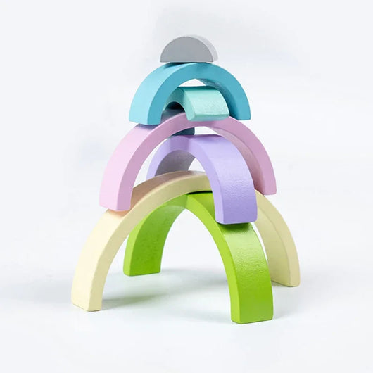 Rainbow Montessori Blocks