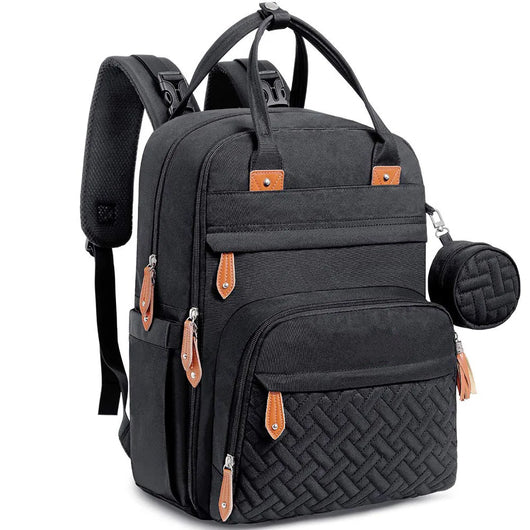 Multipurpose Diaper Backpack Black