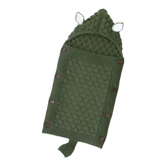 Baby Sleeping Envelope Wrap Dark Green