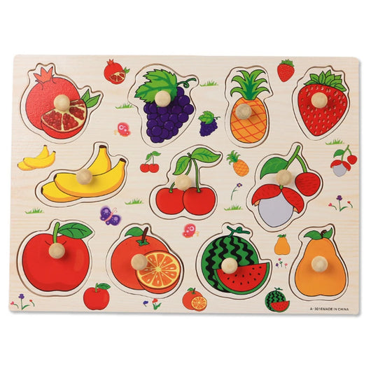 Montessori Wooden Puzzle Board