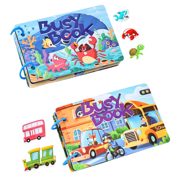 Reusable Montessori Sticker Book