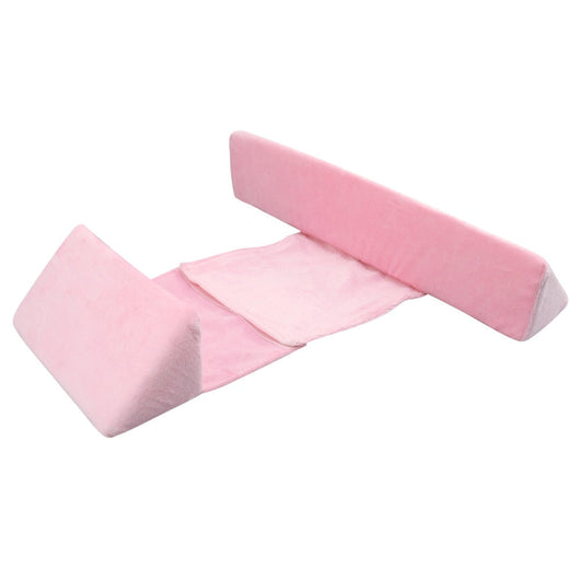 Anti Rollover Side Sleeping Pillow Pink
