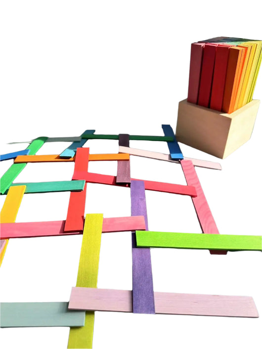 Lime Wood Montessori Rainbow Arch Stacking Toy Set Davinci Arch 100
