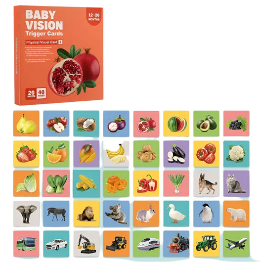 Vision Stimulation Cards 12-36 months
