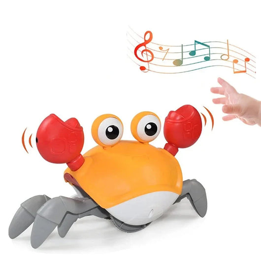 Baby Toy Crab Dancing Runaway Orange