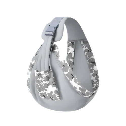 2 in 1 Baby Wrap Sling Grey