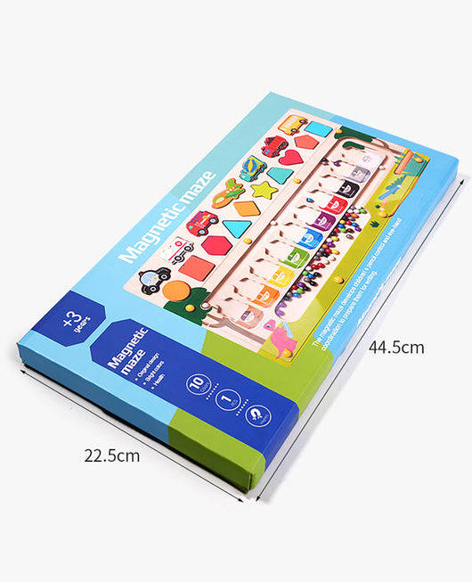 3 in 1 Magnetic Montessori Puzzle Board