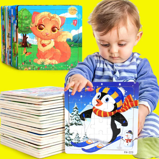 Wooden 3D Puzzle
