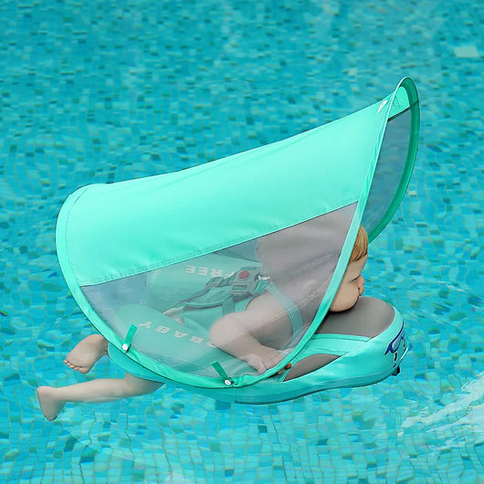 Non Inflatable Swim Float with Canopy