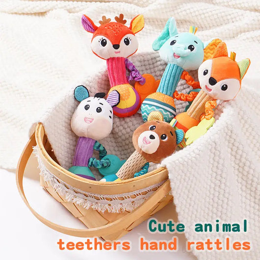 Animal Rattle Hand Grip