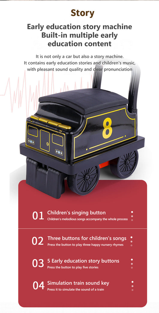 Kids Train Electric Riding Toy