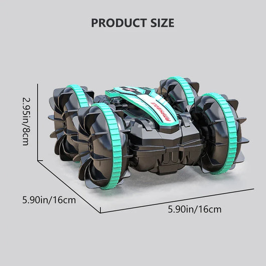 Kids Water Land RC Stunt Car